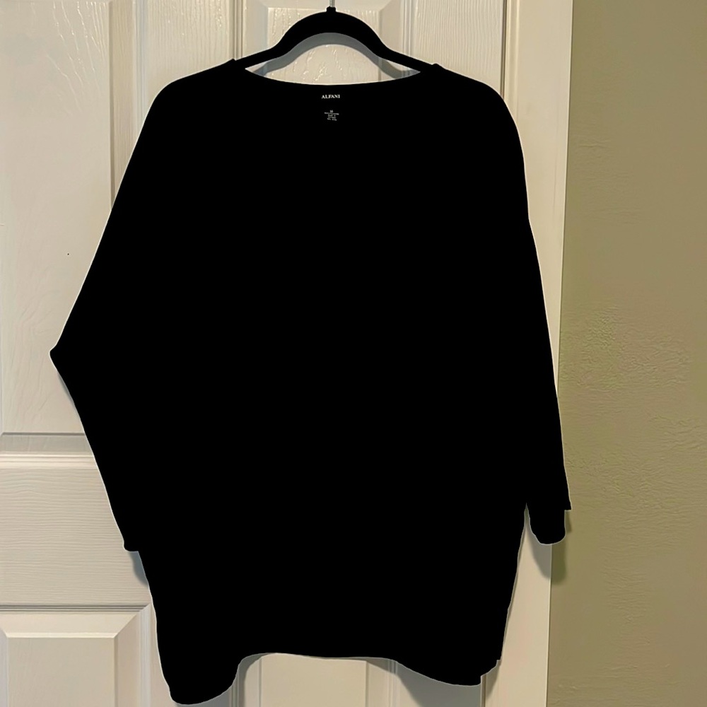 Alfani Top Black - Size 16